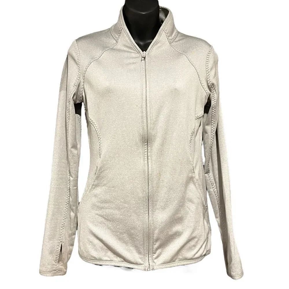Layer 8 Gray Track Jacket Women’s Small - Picture 2 of 8